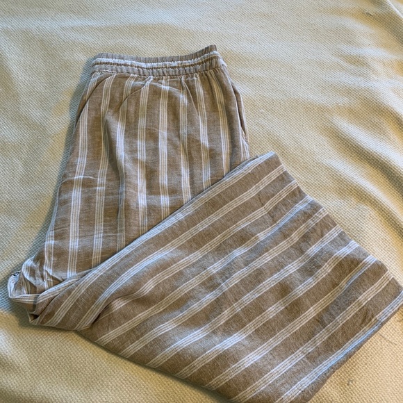 Banana Republic Pants - Banana Republic wide leg linen blend pants